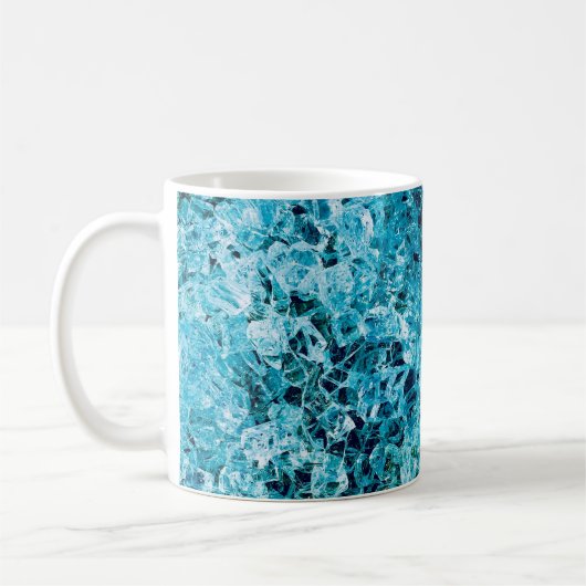Mug illustration turquoise (Gauche)