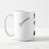 Mug Illustration vectorielle de cartoon de dresseur de (Gauche)