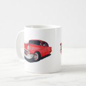 Mug illustration vectorielle de Chevy Bel Air (Devant gauche)