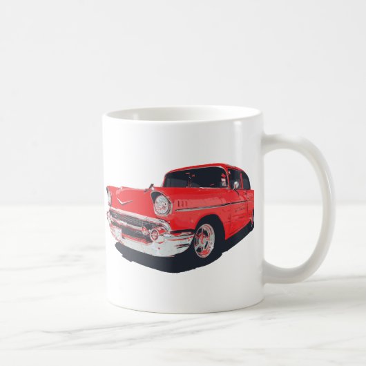 Mug illustration vectorielle de Chevy Bel Air (Droite)