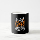 Mug Illustration vectorielle Halloween Juste Une Fille (Centre)