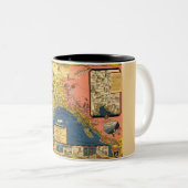 Mug Illustration Vintage de l'Alaska (Devant droit)