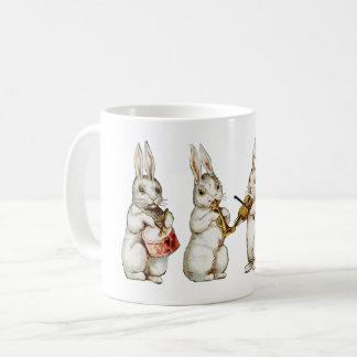 Mug Illustration vintage de lapins