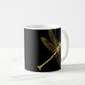 Mug Illustration vintage de libellule II (Devant droit)