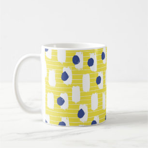 Mug Illustration vintage de l'impact de brosse