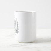 Mug illustration vintage de randonnée (Centre)