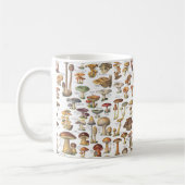 Mug Illustration vintage des champignons (Gauche)