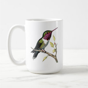 Mug Illustration vintage du colibri d'Anna