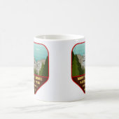 Mug Illustration vintage du mont Rushmore (Centre)