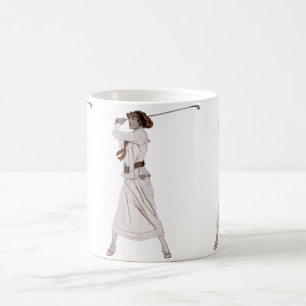 Mug Illustration vintage golfeuse