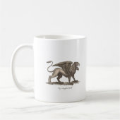 Mug illustration vintage griffin (gryphus greiff). (Gauche)