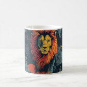 Mug Illustration vintage Lions (Centre)