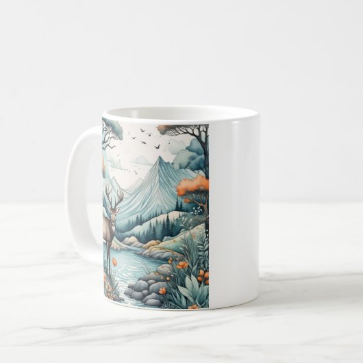 Mug Illustrations artistiques (Devant gauche)