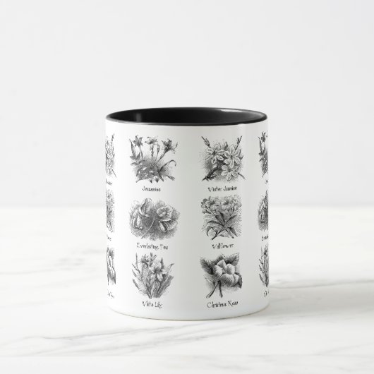 Mug Illustrations botaniques (Centre)