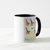 Mug Illustrations de divers sièges et armchai peints (Devant droit)