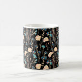 Mug Illustrations de fleurs sauvages. Patte transparen (Centre)