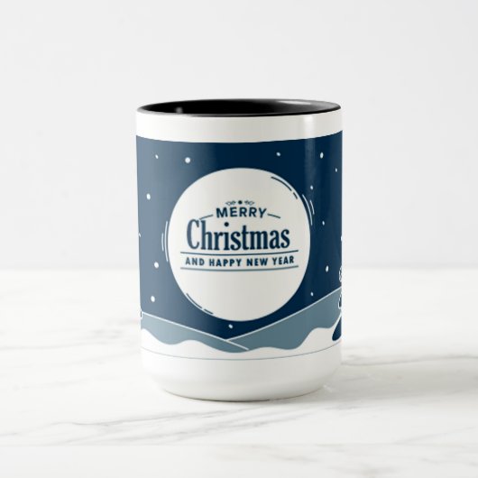 Mug illustrations de Noël (Centre)