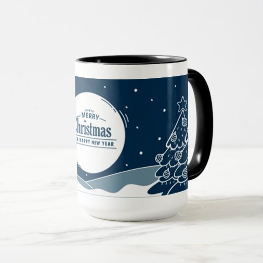 Mug illustrations de Noël (Devant droit)