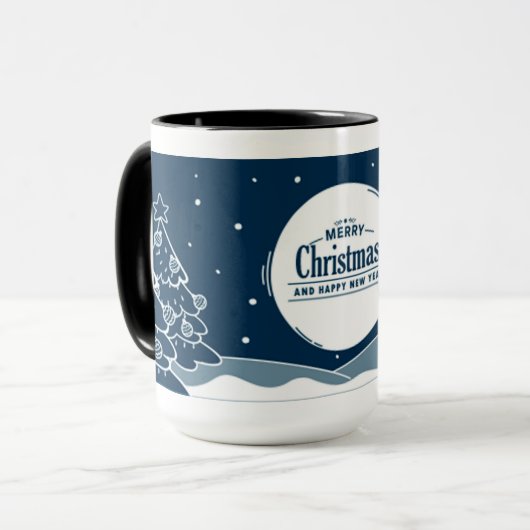 Mug illustrations de Noël (Devant gauche)