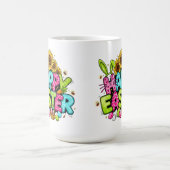 Mug Illustrations de Pâques ludiques avec oreilles de (Centre)