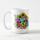 Mug Illustrations de Pâques ludiques avec oreilles de (Gauche)