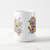 Mug Illustrations de Pâques ludiques avec oreilles de (Centre)