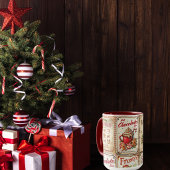 Mug Illustrations rustiques fond mixte Noël
