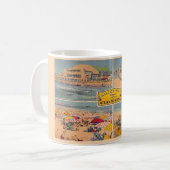 Mug Illustré Vintage Atlantic City (Devant gauche)