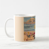 Mug Illustré Vintage Atlantic City (Gauche)