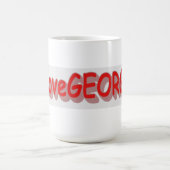 Mug "#iLoveGEORGIA " Joli design. Acheter maintenant (Centre)