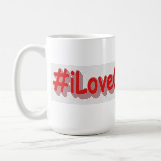 Mug "#iLoveGEORGIA " Joli design. Acheter maintenant (Gauche)