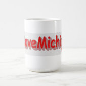 Mug "#iLoveMichigan " Conception sympa. Commandez dès  (Centre)