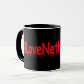 Mug "#iLoveNetherlands" Joli design. Commandez dès mai (Devant gauche)
