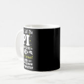 Mug Ils appellent Pi Math Irrationnelle Math Geek Math (Devant gauche)