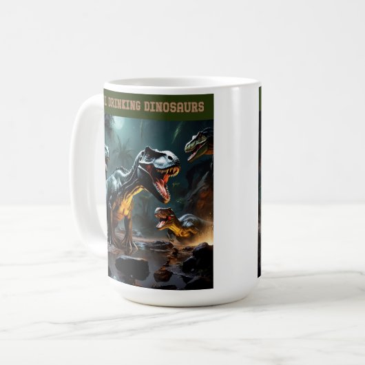 Mug Ils boivent du diesel (Devant gauche)