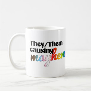 Mug Ils/Elles causant le chaos