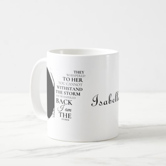 Mug Ils Fouettaient À Sa Demi-Aile De Papillon (Devant gauche)