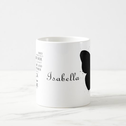 Mug Ils Fouettaient À Sa Demi-Aile De Papillon (Centre)