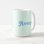 Mug Ils leurs pronoms | votre nom | coloré (Devant droit)