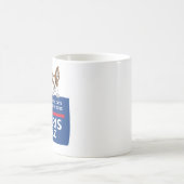 Mug Ils mangent les animaux - Vote Harris Walz (Centre)