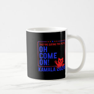 Mug Ils mangent les chiens ! Chat! Les animaux ! Kamal