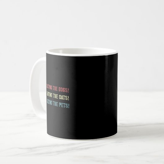 Mug Ils mangent les chiens Élection du président améri (Devant gauche)