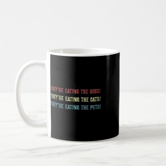Mug Ils mangent les chiens Élection du président améri (Gauche)