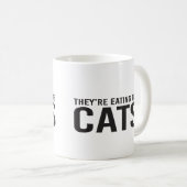 Mug Ils mangent les chiens, ils mangent les chats (Devant droit)