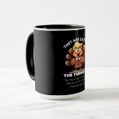 Mug Ils Mangent les Dindes  (Devant gauche)