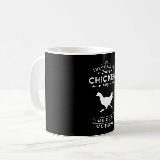 Mug Ils M'Appelent Le Dingue Du Poulet Comme Si ... (Devant gauche)