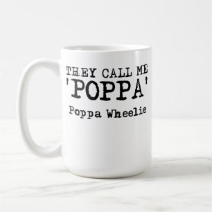 Mug Ils m'appellent Poppa Wheelie Vélo de Motocross Am