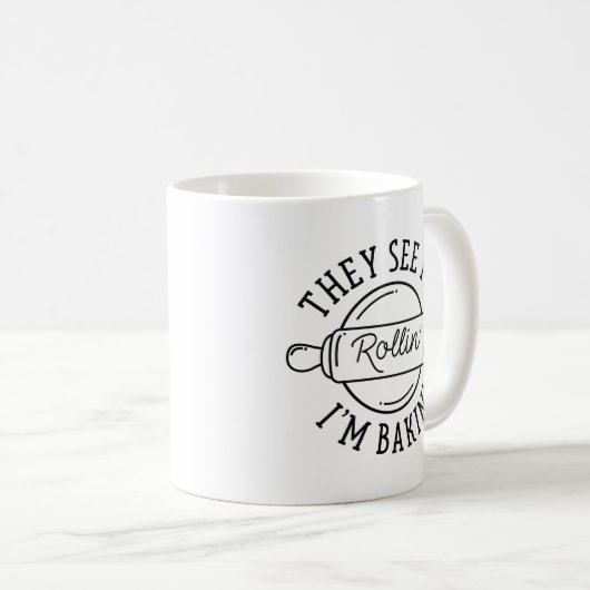 Mug Ils Me Voient Rollin" (Devant droit)