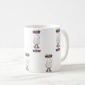 Mug Ils me voient rouler, ils attendent Retro Ghost (Devant droit)