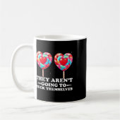 Mug Ils ne vont pas se sucer eux-mêmes drôle Inappropr (Gauche)